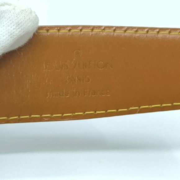 Louis Vuitton 110/44 Brown x Gold Epi Leather Cein - Picture 10 of 12